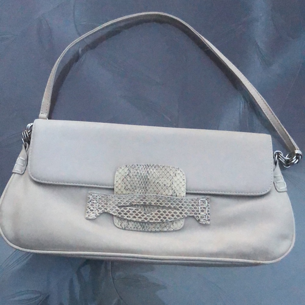Naturalizer leather bag neutral color